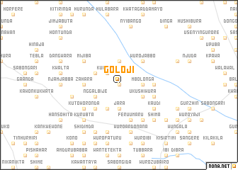 map of Goloji