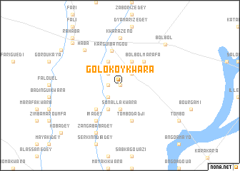map of Golokoy Kwara