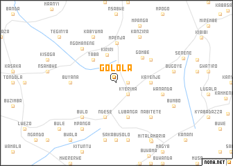 map of Golola