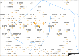 map of Gololē