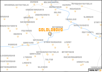 map of Gololobovo