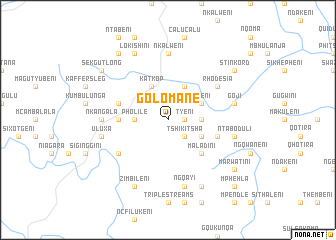 map of Golomane