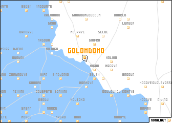 map of Golomdomo