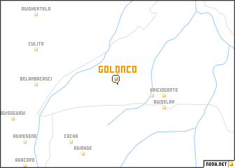 map of Golonco