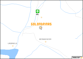 map of Golondrinas
