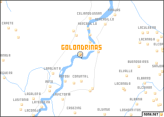 map of Golondrinas