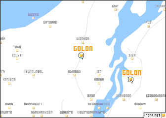 map of Golon