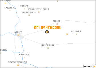 map of Goloshchapov