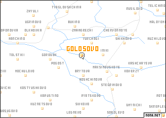 map of Golosovo