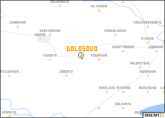 map of Golosovo