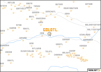 map of Golotl\