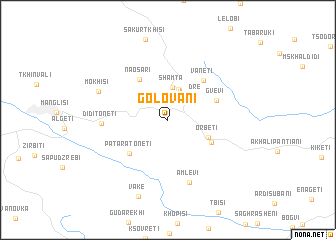 map of Golovani