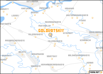 map of (( Golovatskiy ))