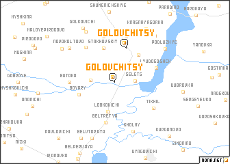 map of Golovchitsy