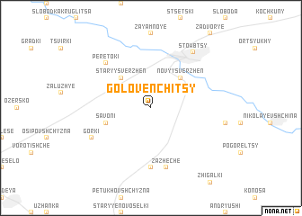 map of Golovënchitsy