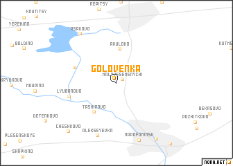 map of Goloven\