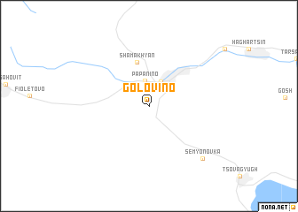 map of Golovino