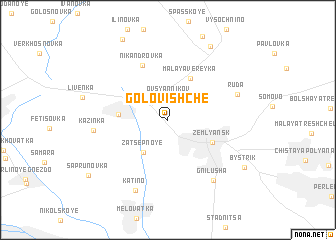 map of Golovishche