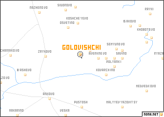 map of Golovishchi