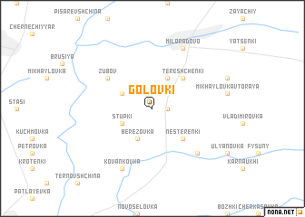 map of Golovki