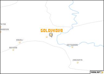 map of Golovkova