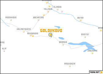 map of Golovkovo