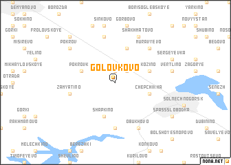 map of Golovkovo