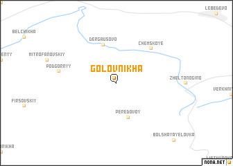map of Golovnikha