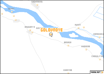 map of Golovnoye