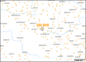 map of Golovo