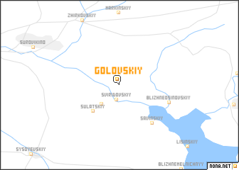 map of (( Golovskiy ))