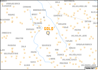 map of Golo