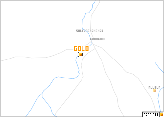 map of Golo