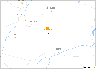 map of Golo