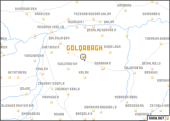 map of Gol Qabāgh