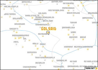 map of Gol Sa‘īd