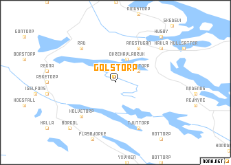 map of Gölstorp