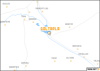 map of Göltarla