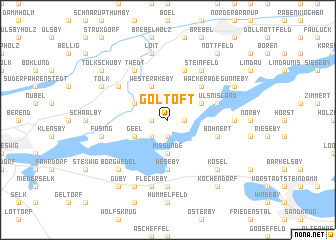 map of Goltoft