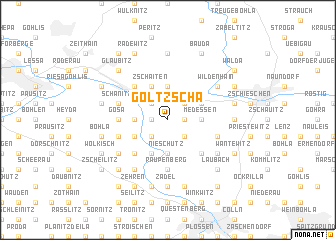 map of Goltzscha