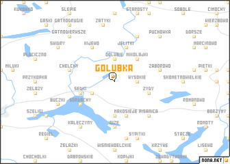 map of Golubka