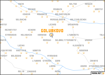 map of Golubkovo