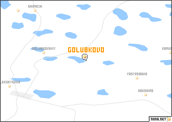 map of Golubkovo