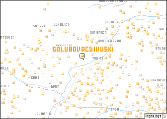 map of Golubovac Divuški