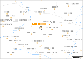 map of Golubovka