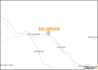 map of Golubovka