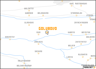 map of Golubovo