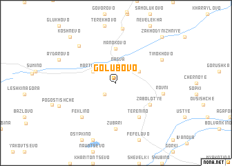 map of Golubovo