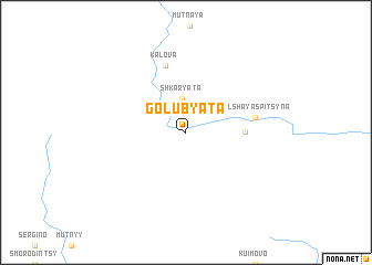 map of Golubyata