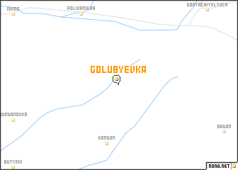 map of Golub\